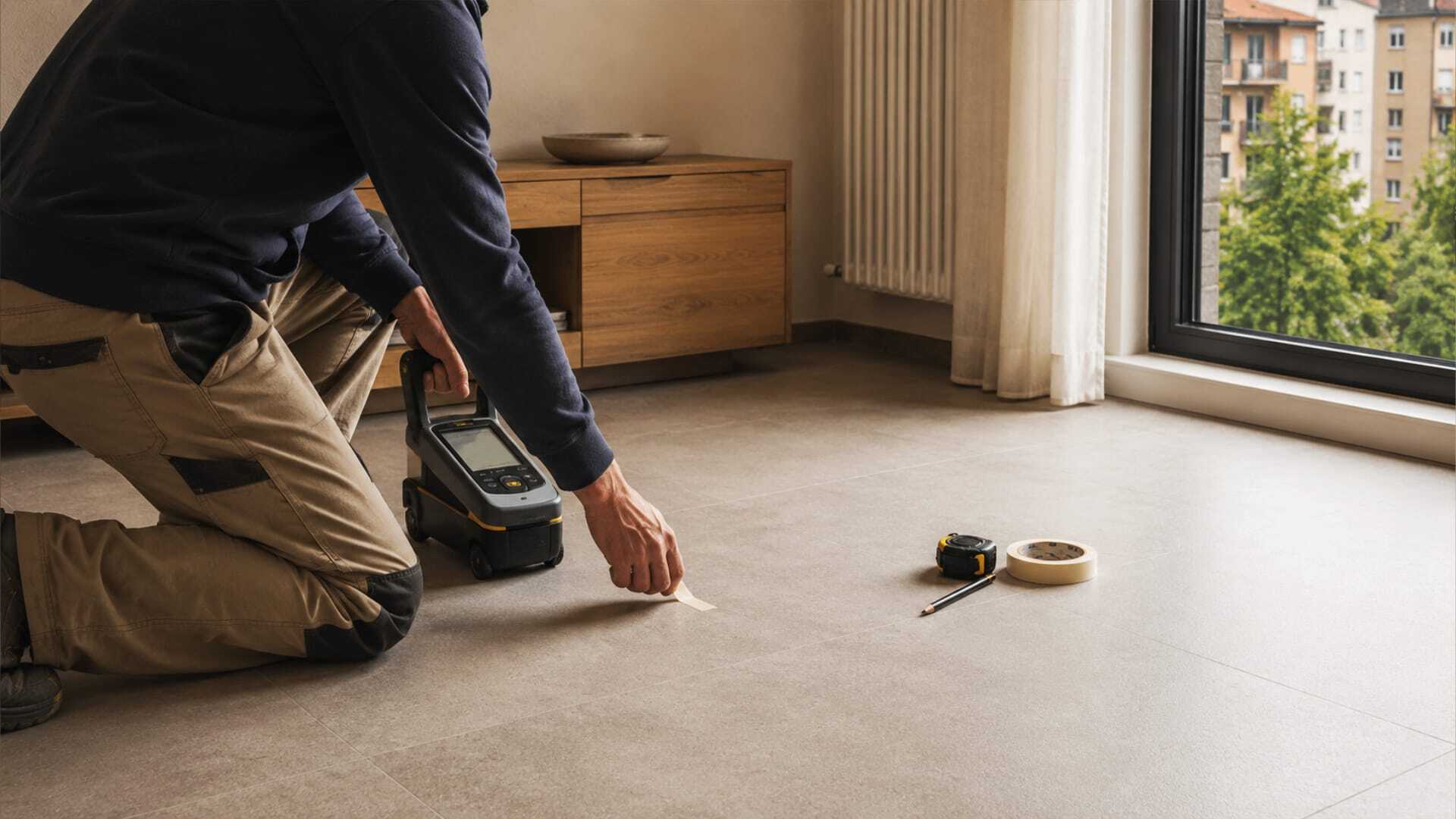 Scia cassaforte pavimento mappatura soletta cln safety