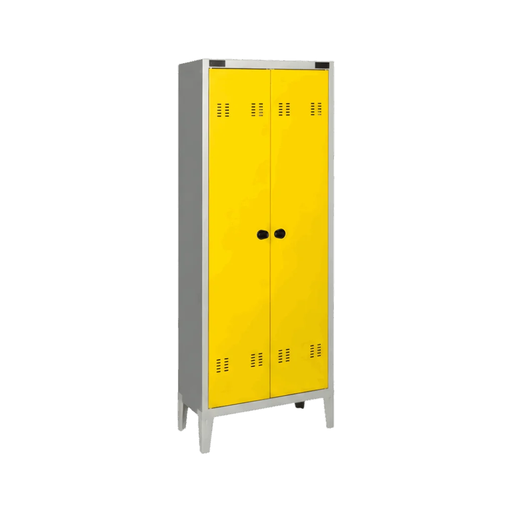 Armadietto per spogliatoio con ante verticali