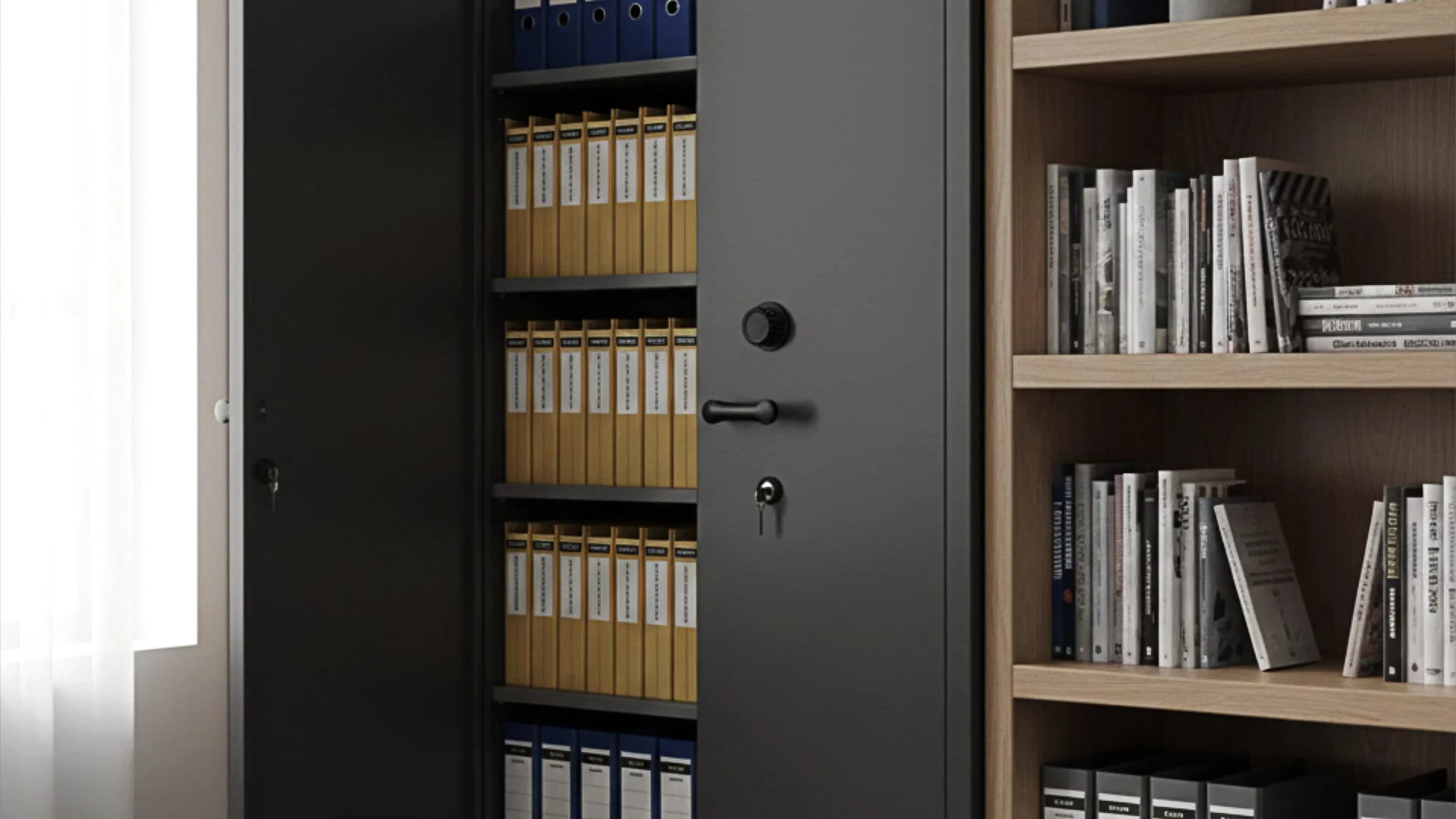 Armadio Blindato all'Interno di un ufficio moderno