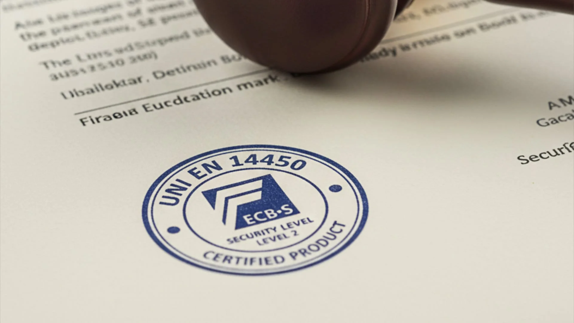 Certificato Normativo UNI EN 14450