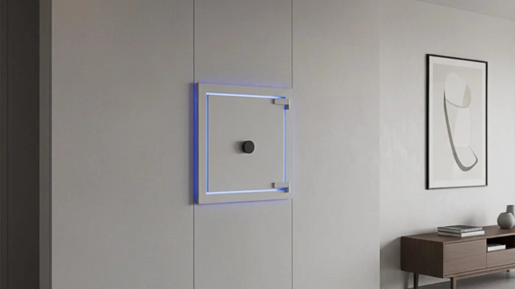 La sicurezza invisibile: Cassaforte a muro