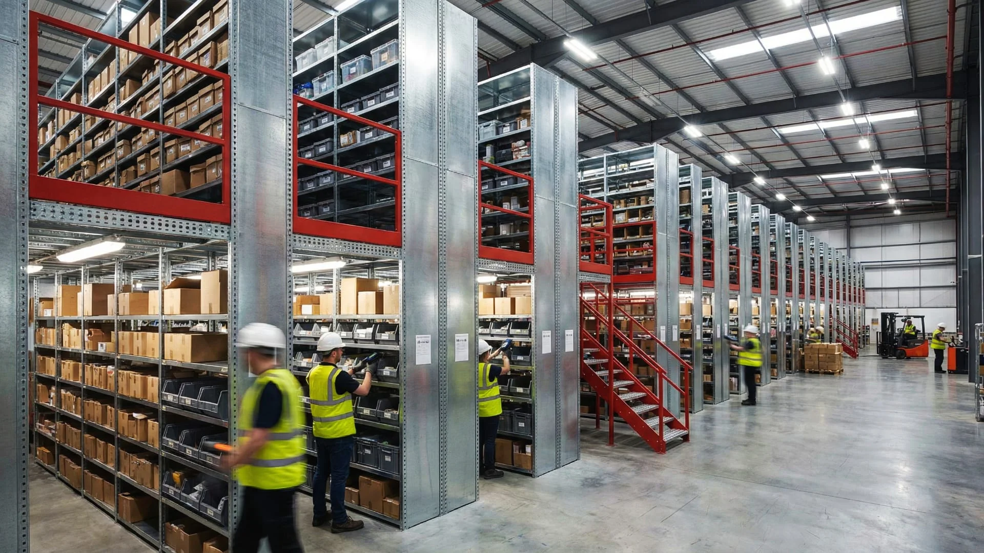 Scenari reali scaffalature per grandi dimensioni cremonini CLN Safety
