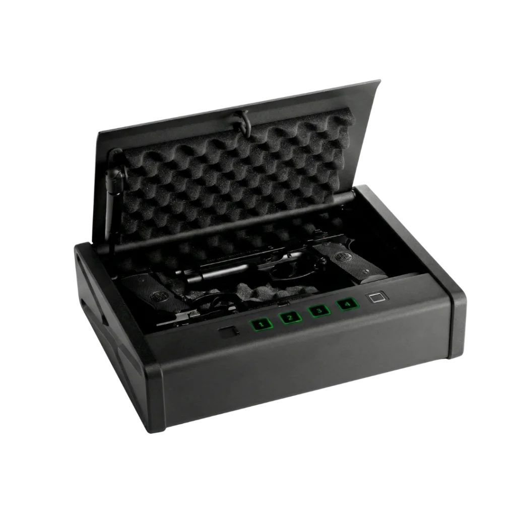 Technosafe cp 2e cassetta porta pistola biometrica