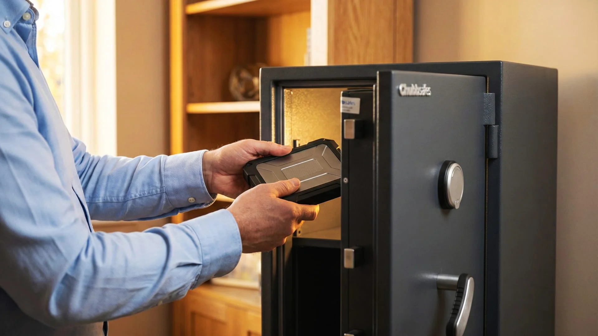 Cassaforte ignifuga supporti digitali backup CLN Safety