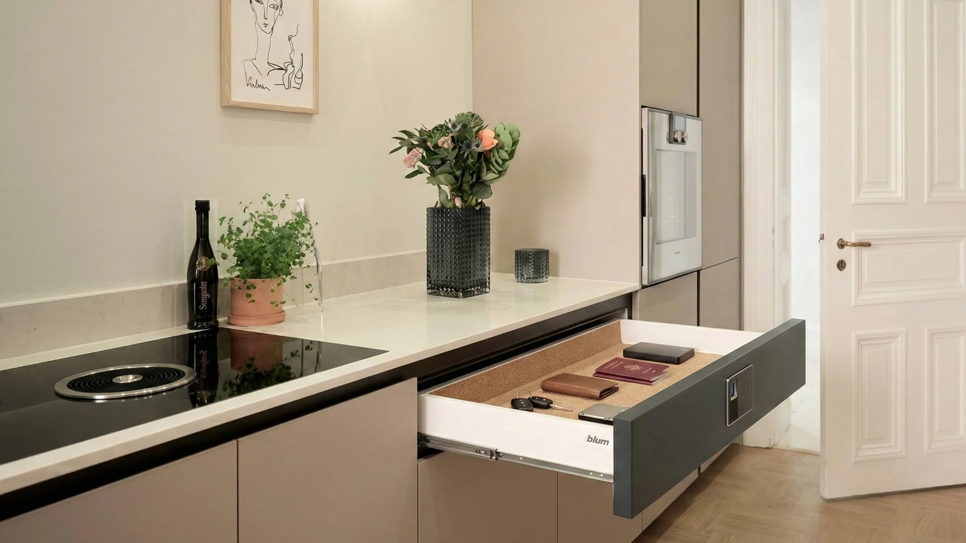 Cassaforte invisibile da cucina e ufficio everydaysafe cln safety