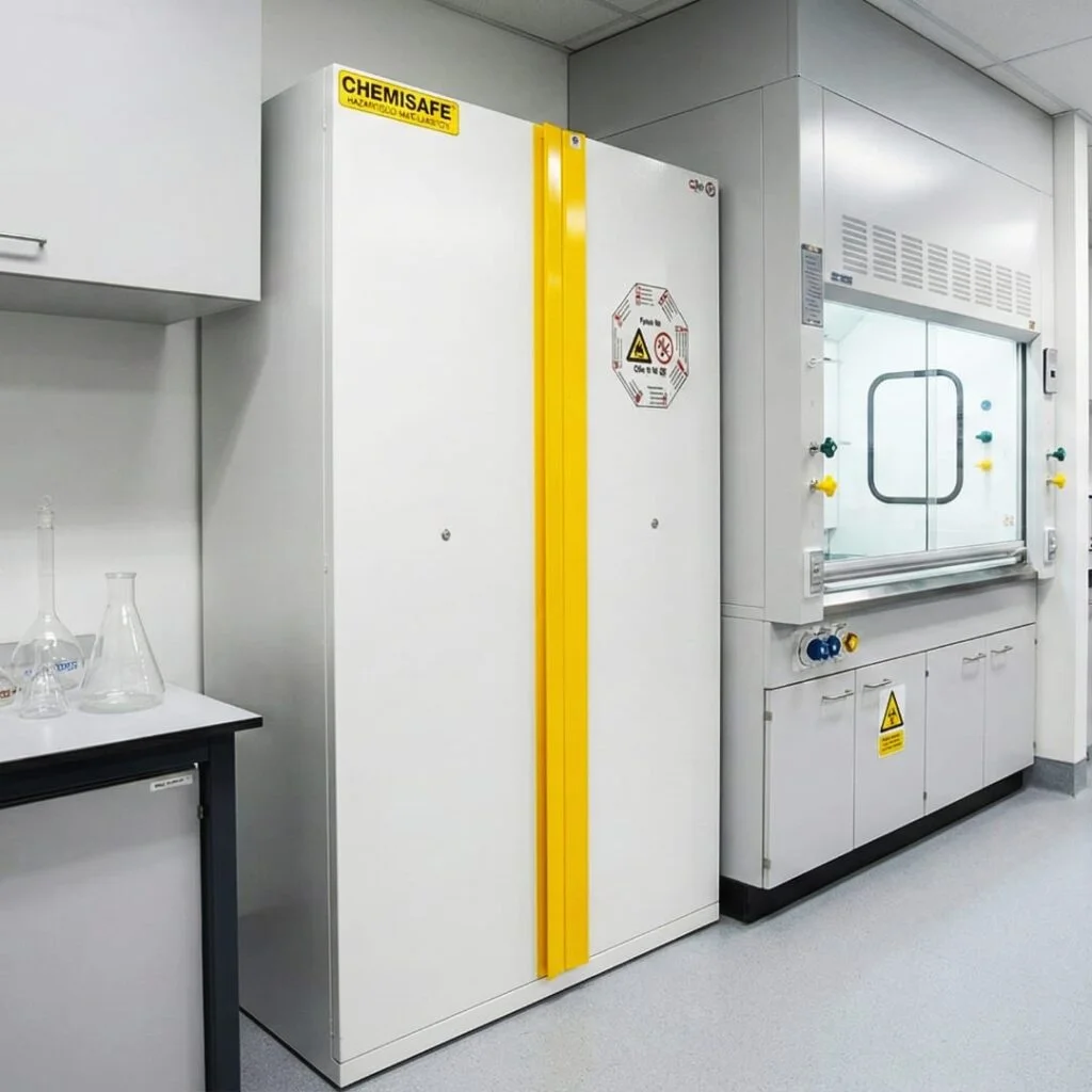Categoria armadi per sostanze pericolose chimiche e infiammabili CLN Safety