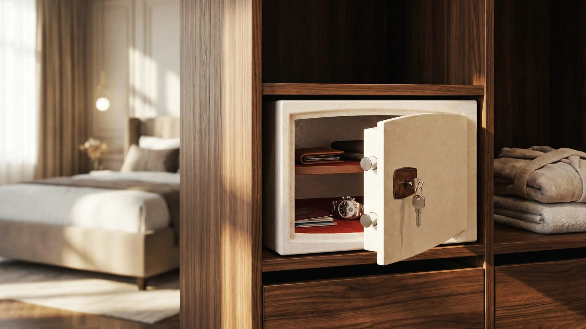 Scenari reali cassaforte da hotel moby light ACH CLN Safety