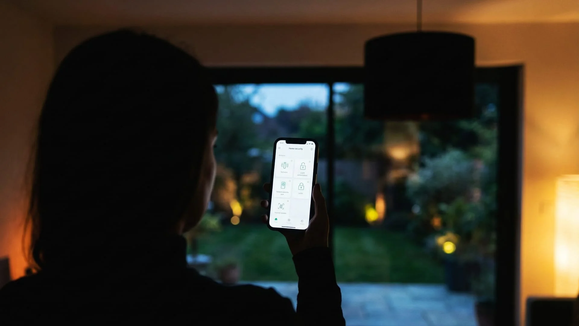 Tecnologia e sensori domotica invisibile controllo della casa tramite smartphone CLN Safety