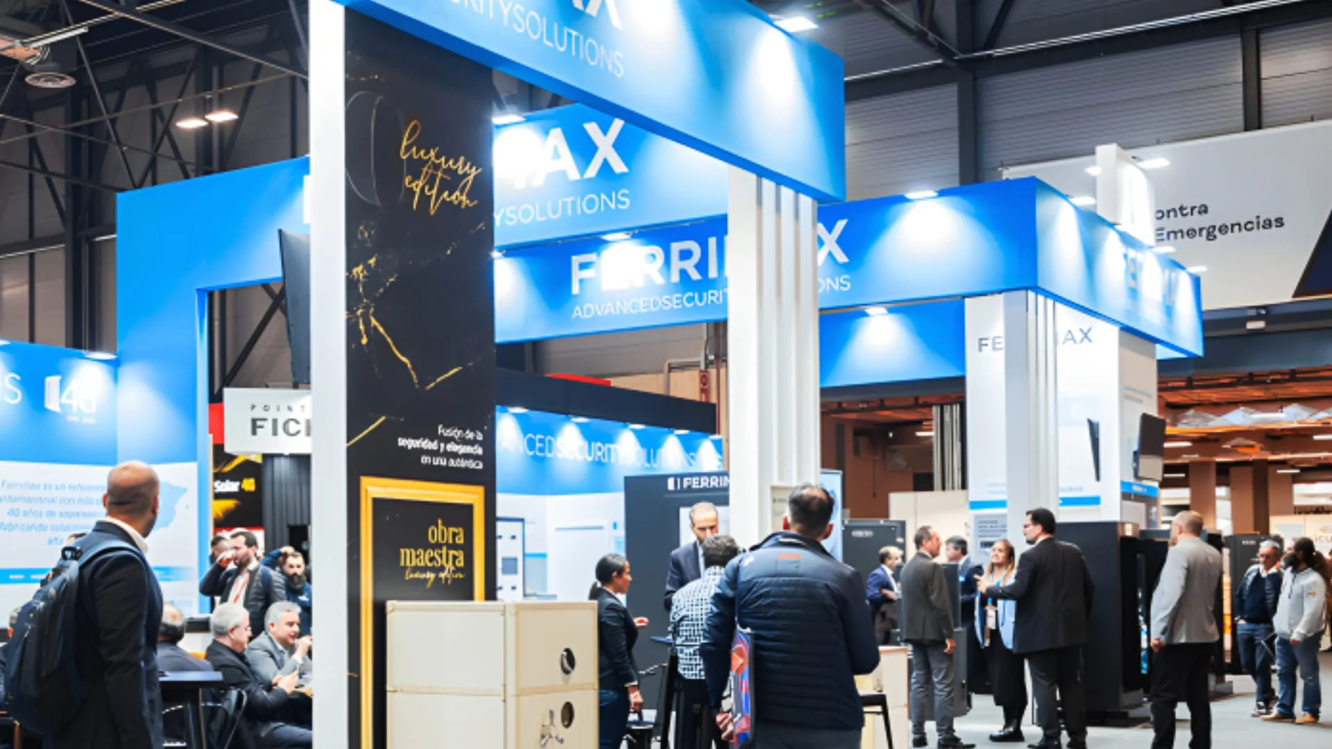 Fiera sicurezza Madrid Sicur 24-27 febbraio Ferrimax CLN Safety
