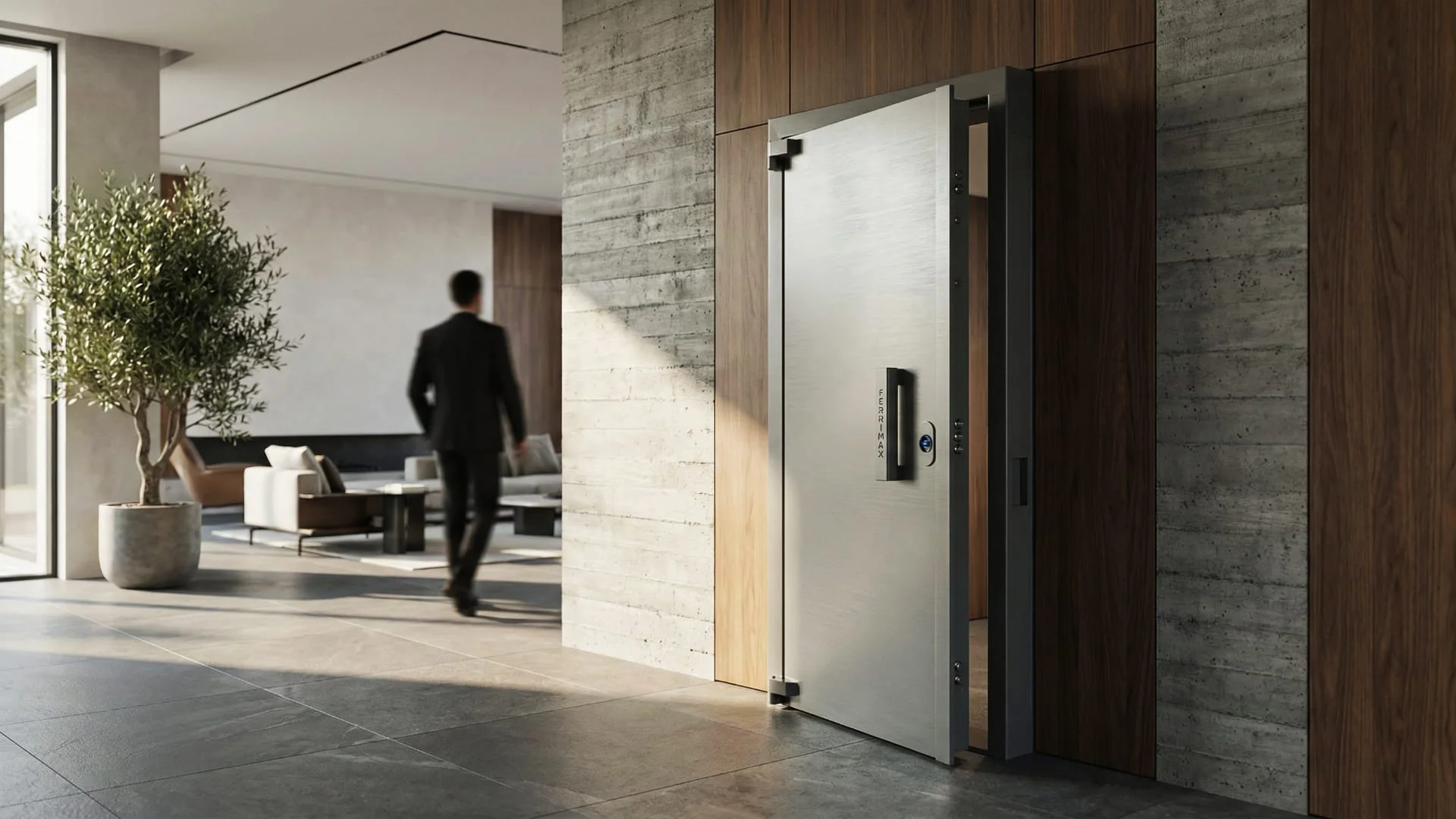 Scenari reali porta blindata RC4 ferrimax CLN Safety