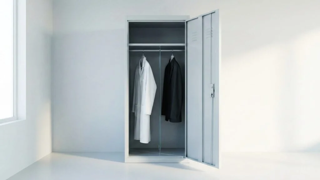 Armadietto sporco pulito normativa cover articolo cln safety
