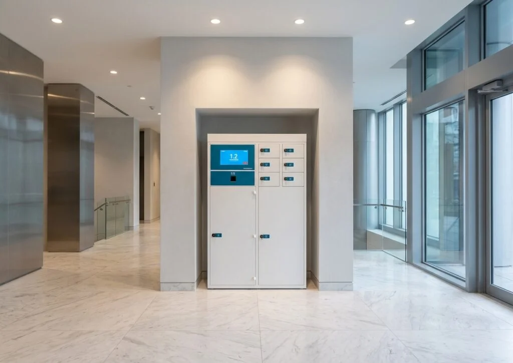 Smart locker condominio cln safety