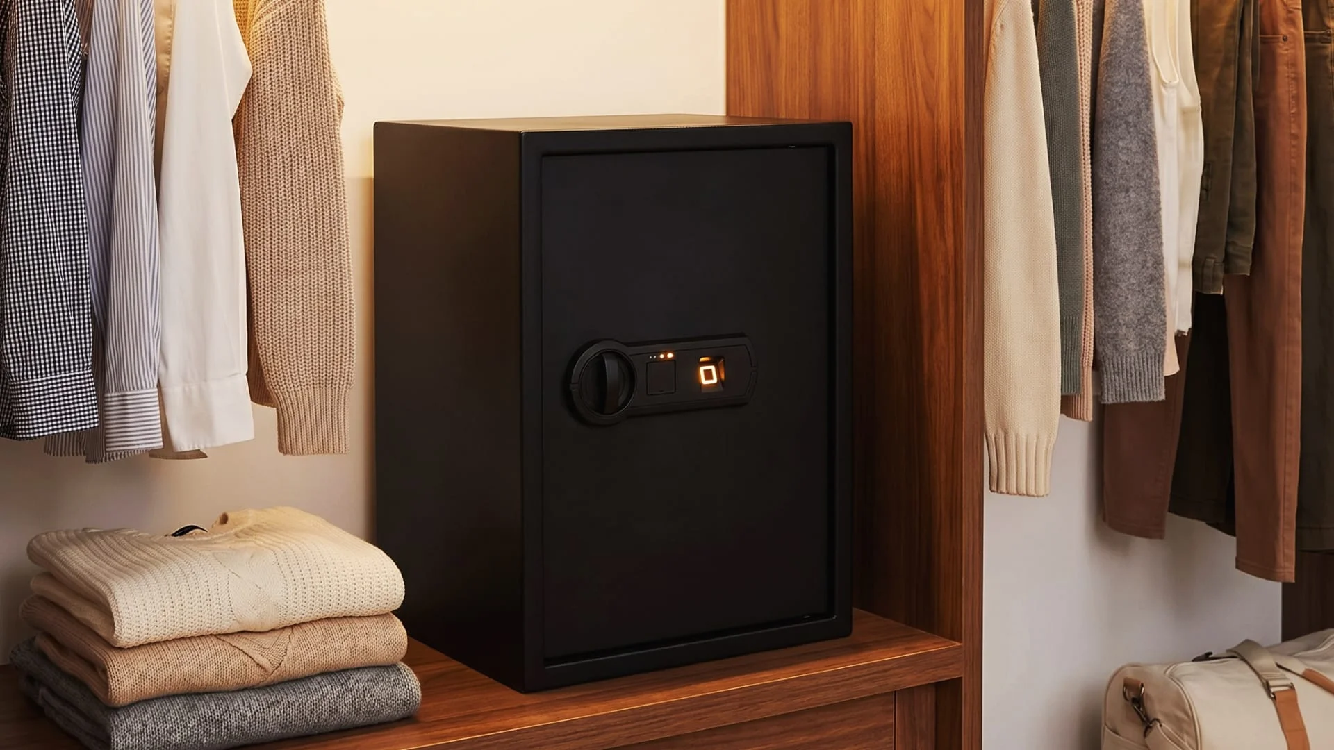 Cassaforte biometrica residenziale cln safety