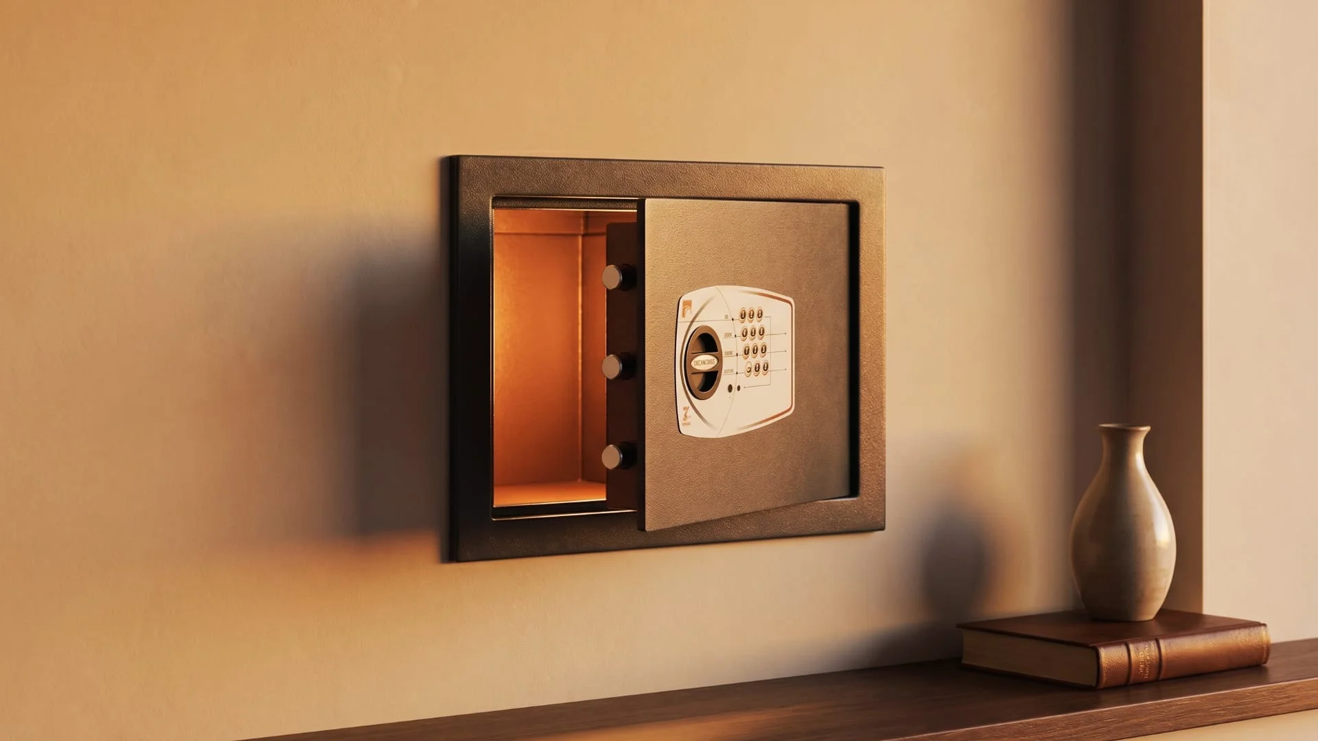 Cassaforte muro certificata uni en 1143 1 cln safety