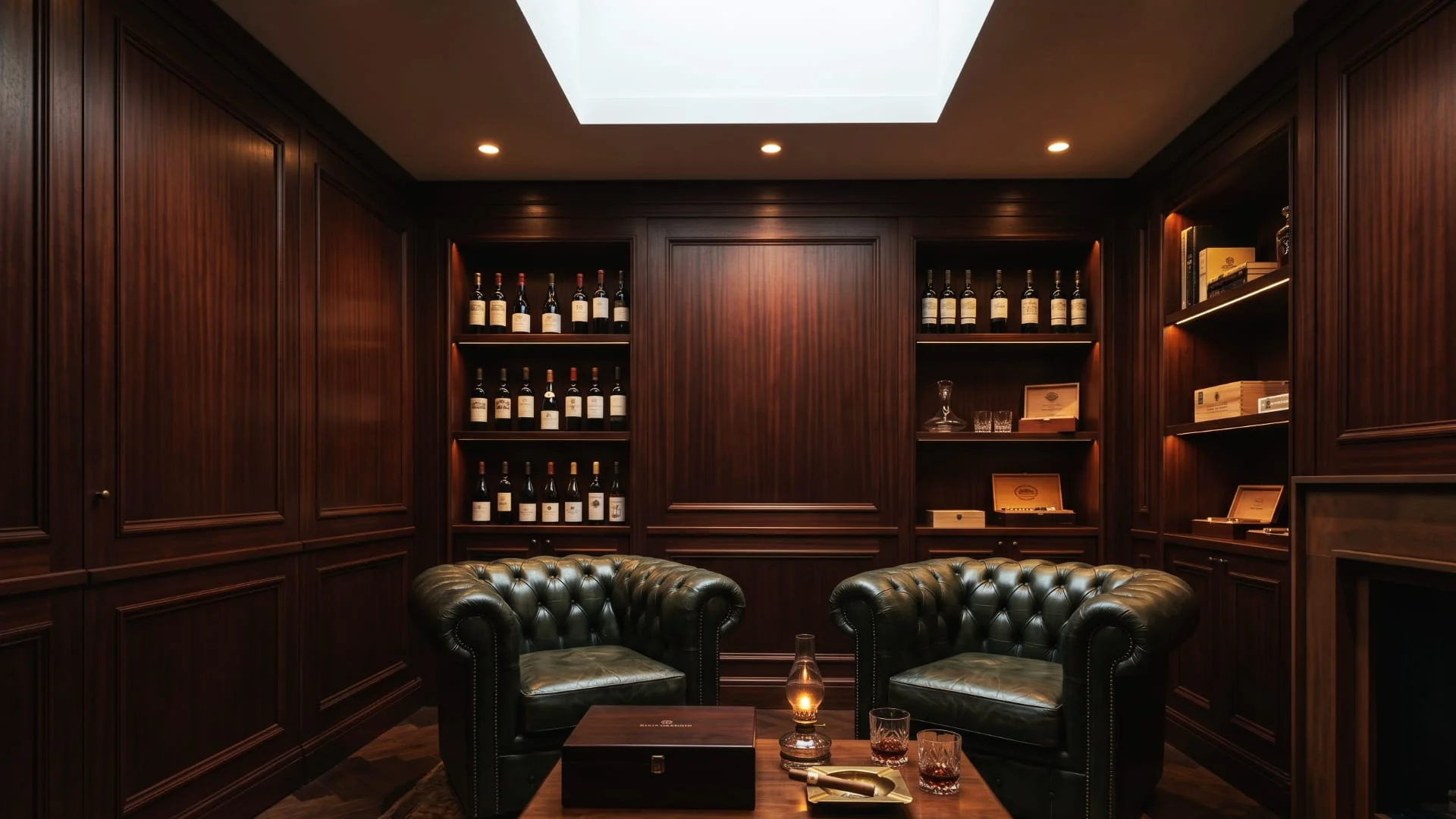 Stanza sicurezza cigar lounge lusso cln safety