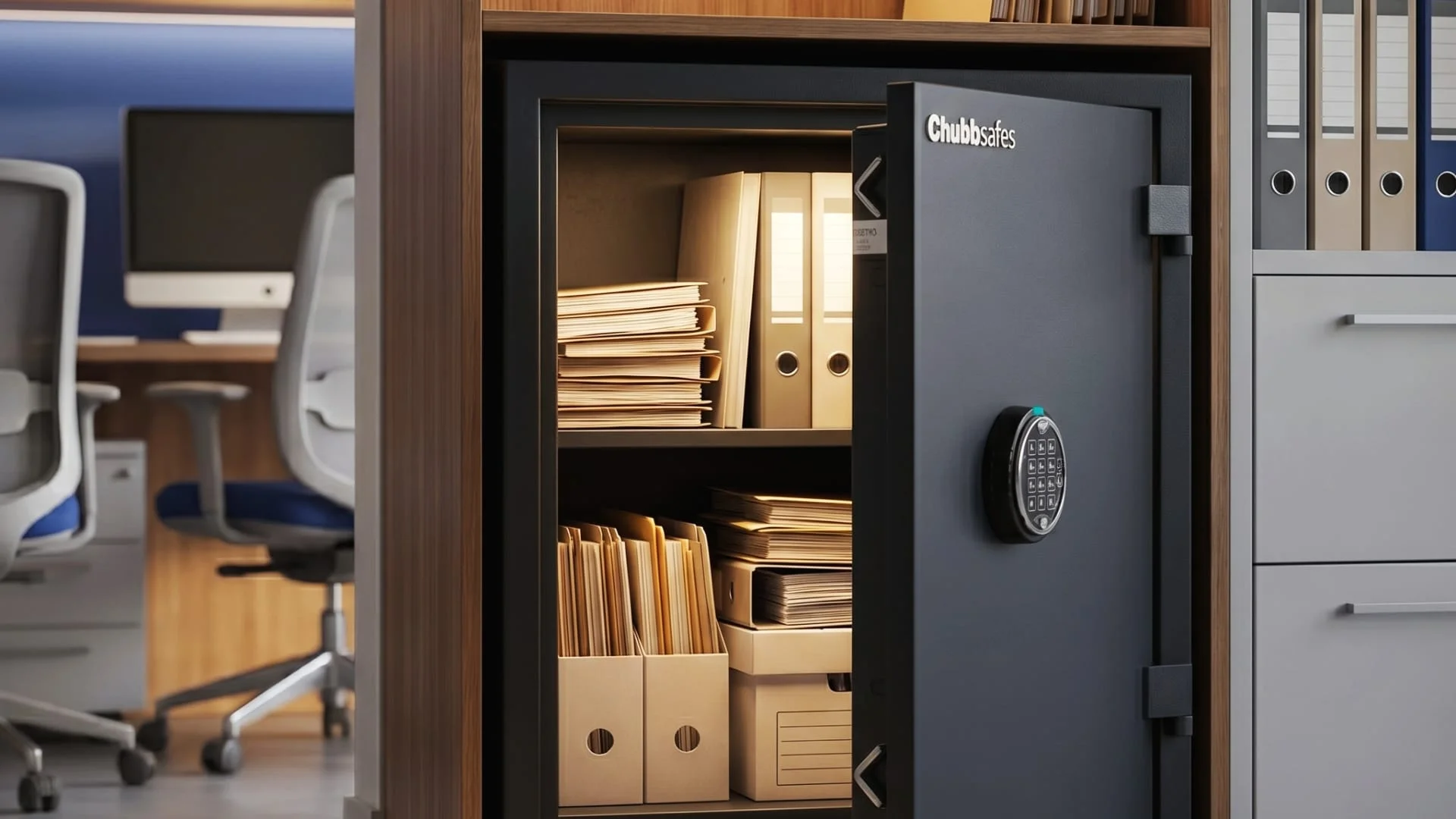 Chubbsafes homesafe s2 30p protezione documenti cln safety