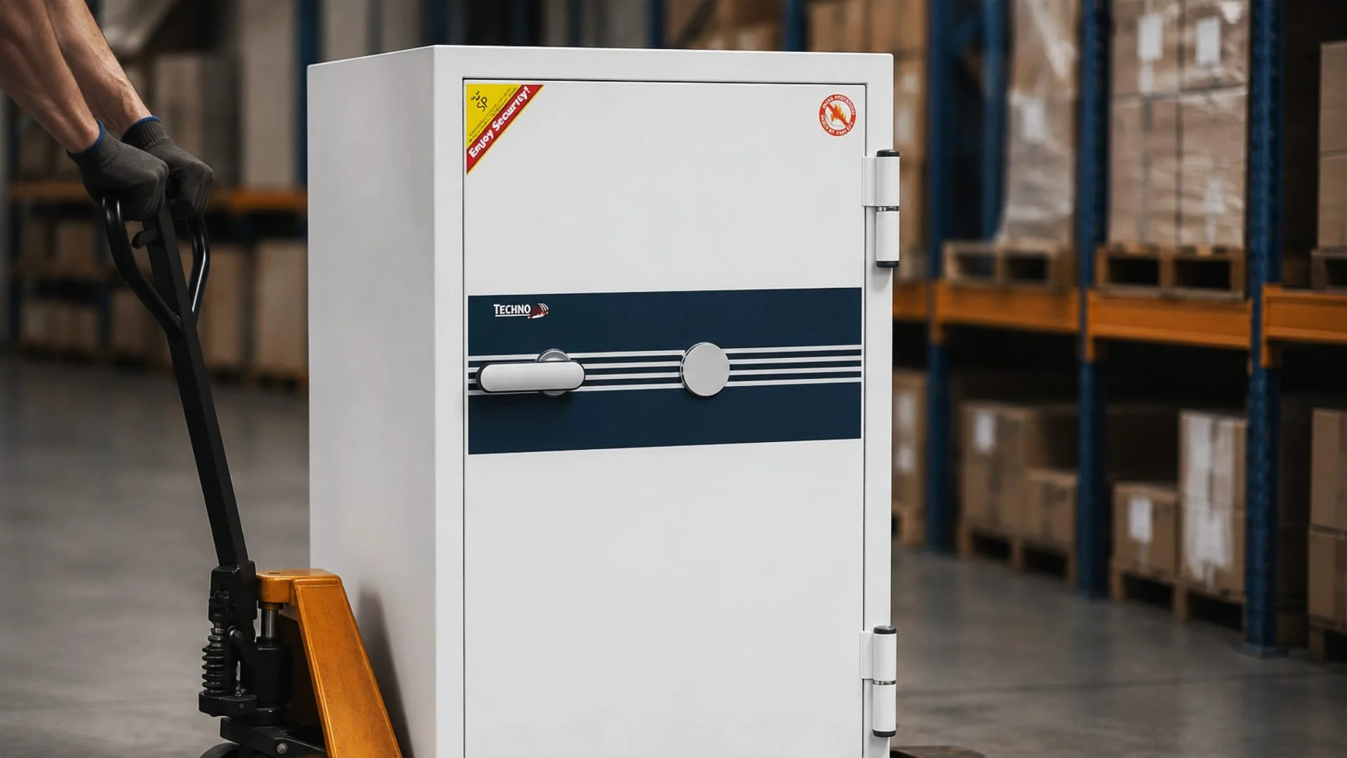 Asportazione armadio ignifugo non ancorato cln safety