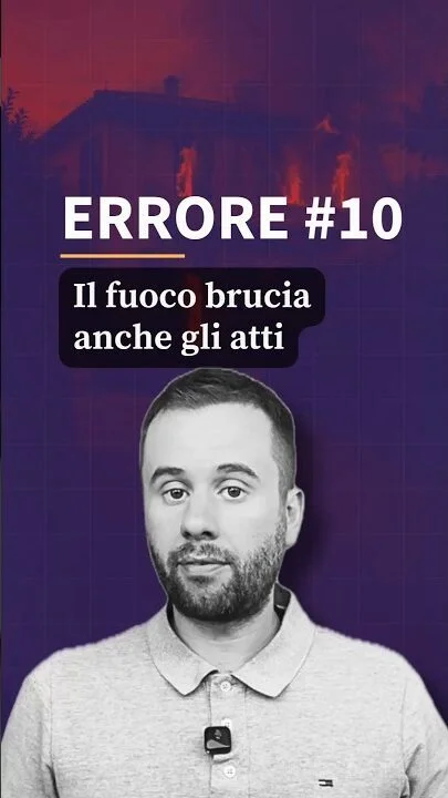 Cassaforte ignifuga: l'errore #10 che distrugge gli atti di famiglia #Shorts