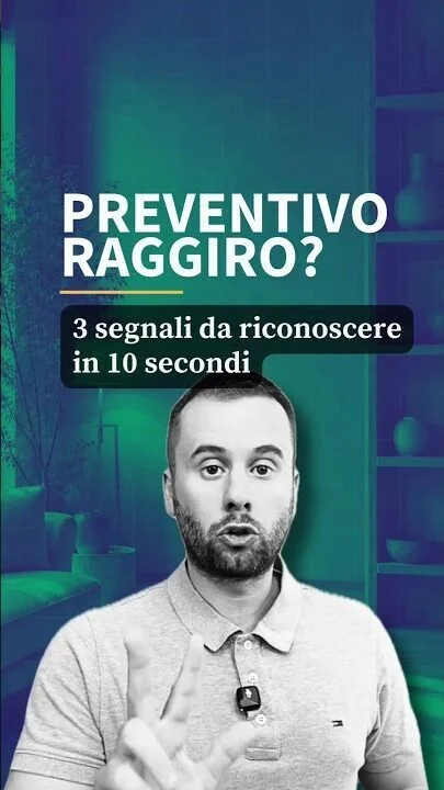 Come riconoscere un preventivo truffa in 10 secondi (3 segnali) #Shorts