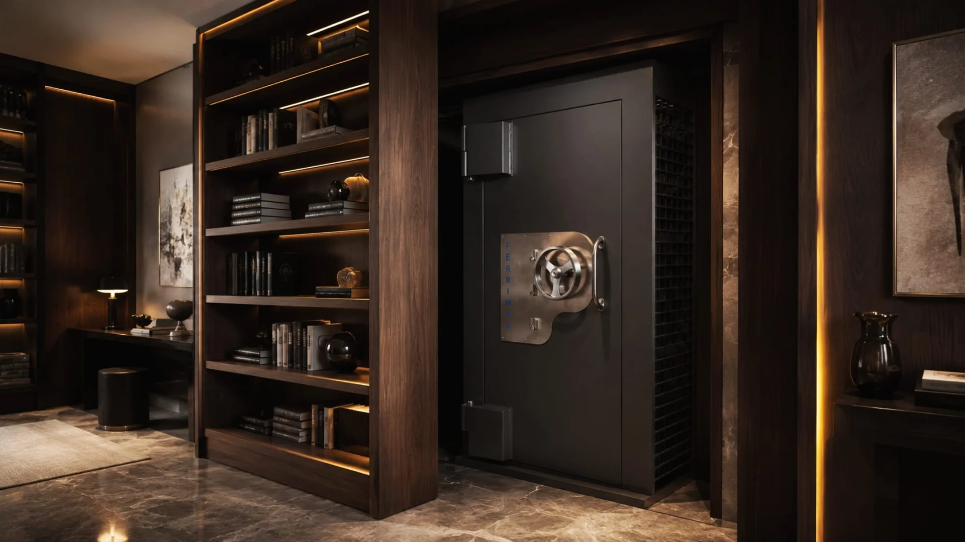 Progettazione caveau villa lusso cover articolo cln safety