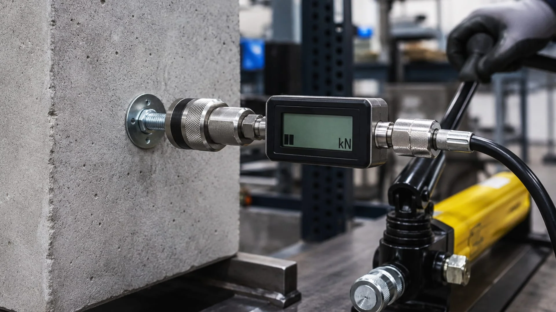 Test resistenza estrazione ancoraggio armadio ignifugo cln safety