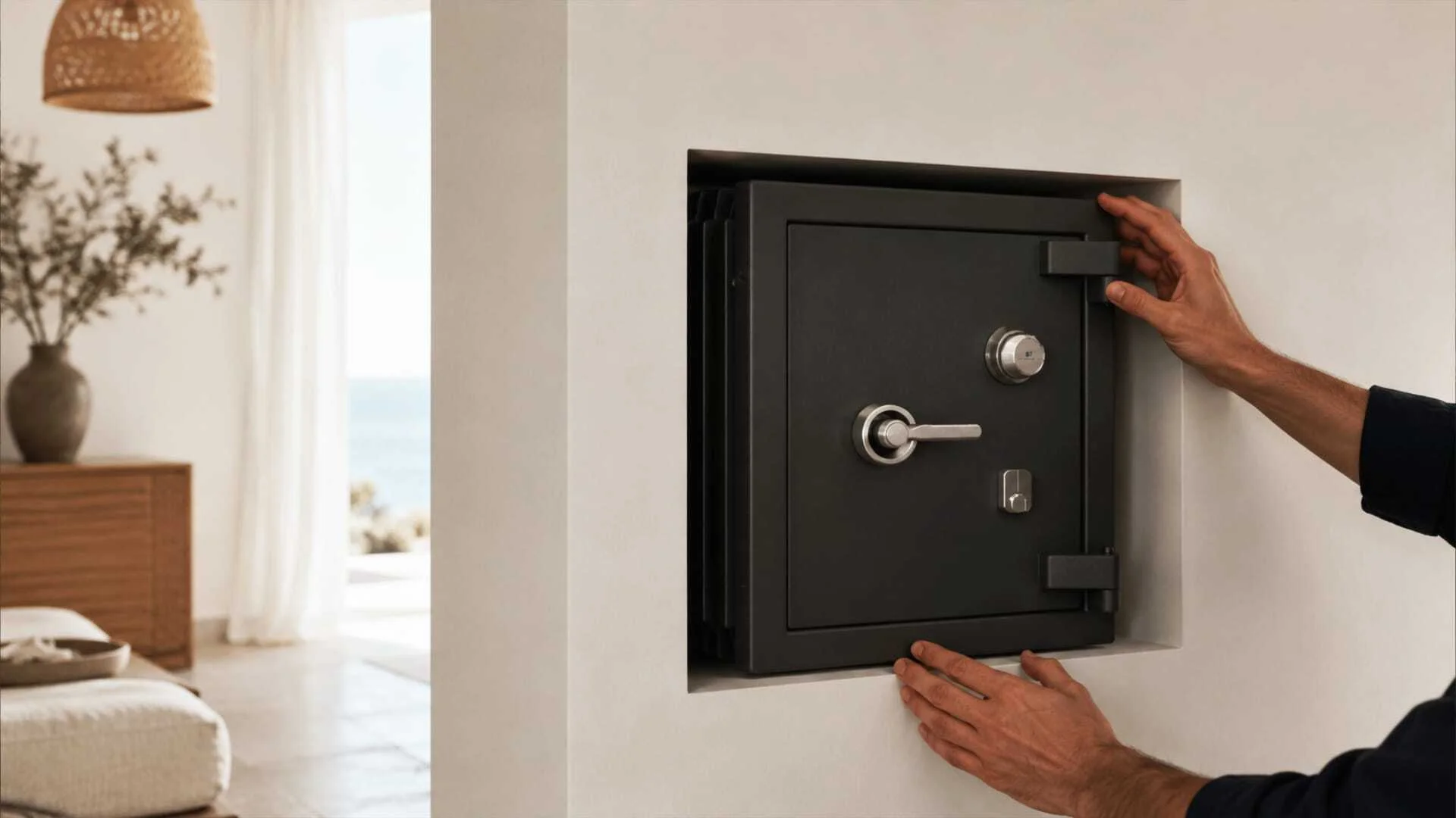 Ancoraggio cassaforte casa al mare ferrimax cln safety