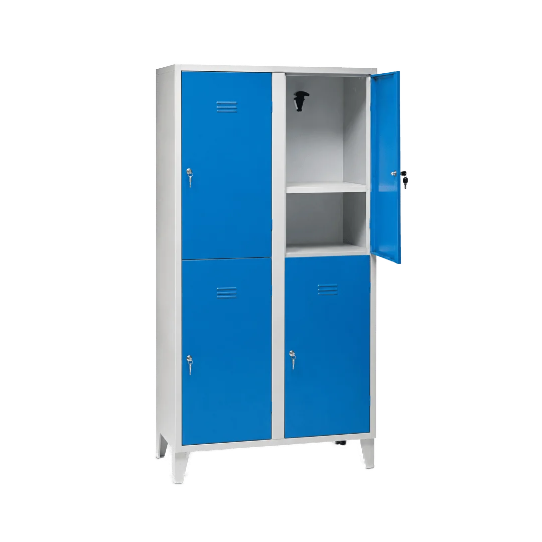 Armadietti per spogliatoi con ante sovrapposte cln safety