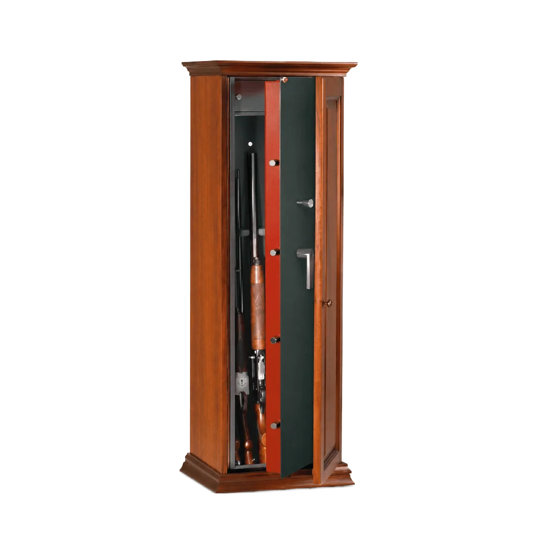 Armadio in legno per fucili technomax tch l 5 10 cln safety