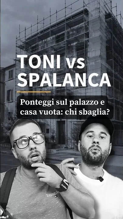 Ponteggi sul palazzo e casa vuota: chi paga il furto? #Shorts