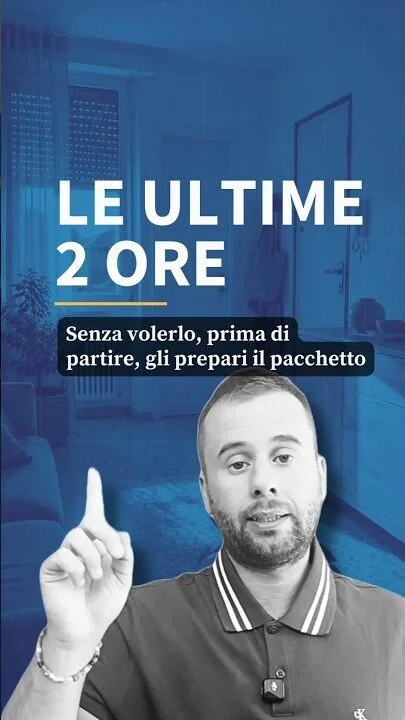 Le ultime due ore prima di partire: gli errori che costano #Shorts