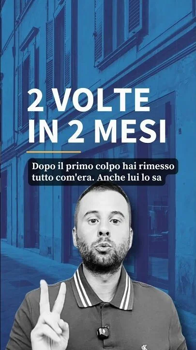 Seconda spaccata in due mesi, stesso negozio: non è sfortuna #Shorts