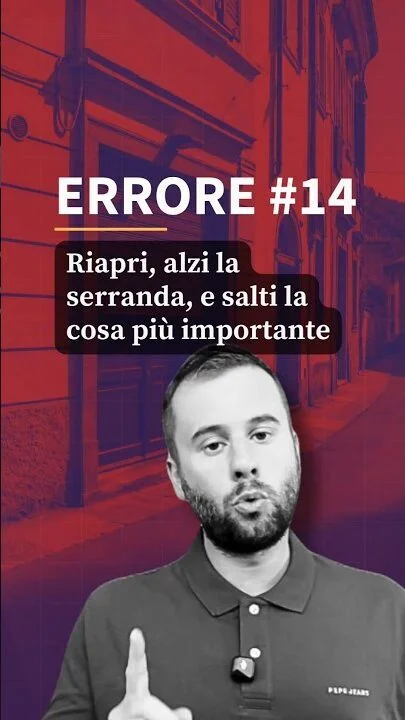 Riapertura del negozio: il giro che quasi nessuno fa. Errore #14 #Shorts