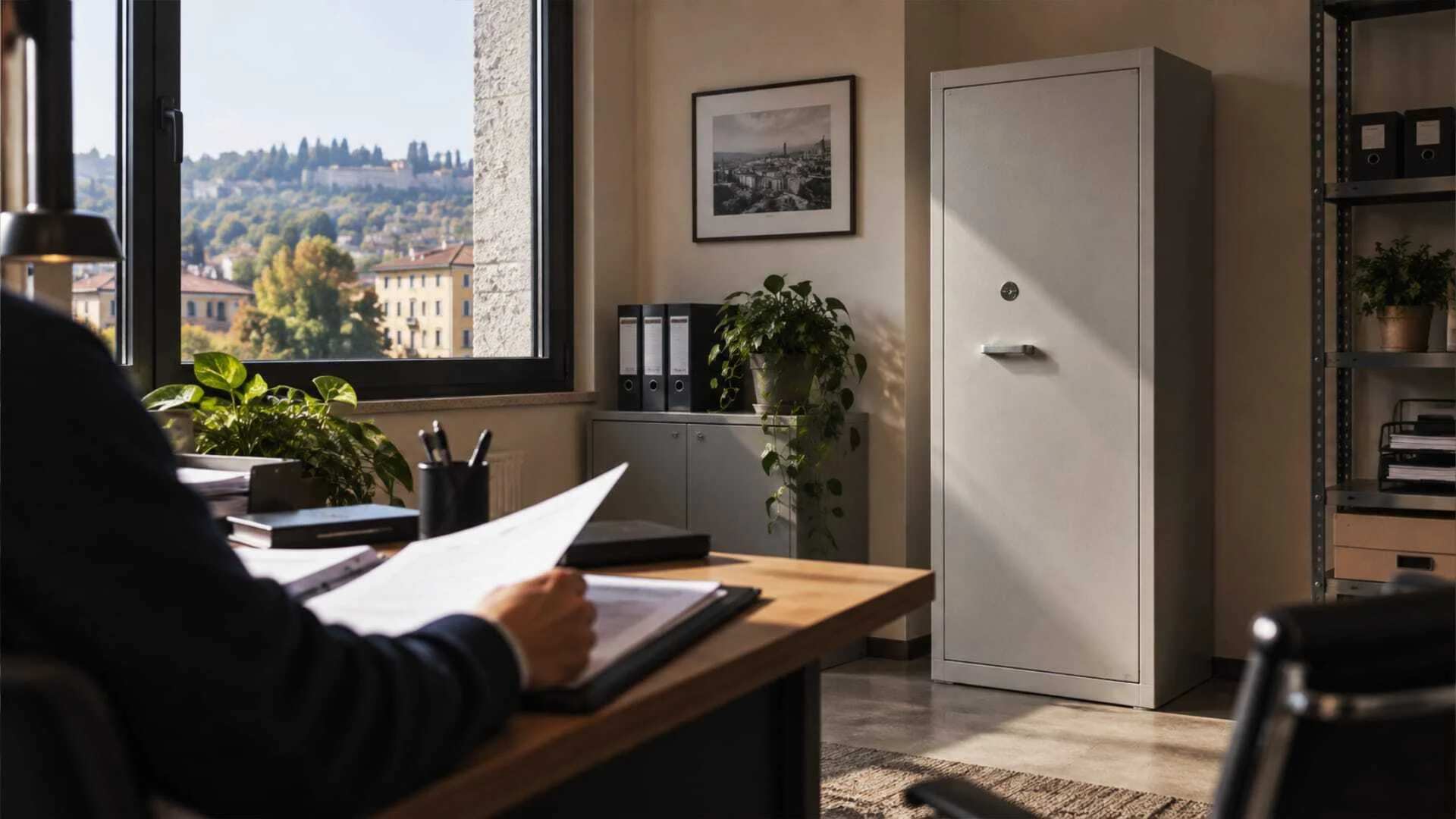 Armadio blindato certificato ufficio cln safety