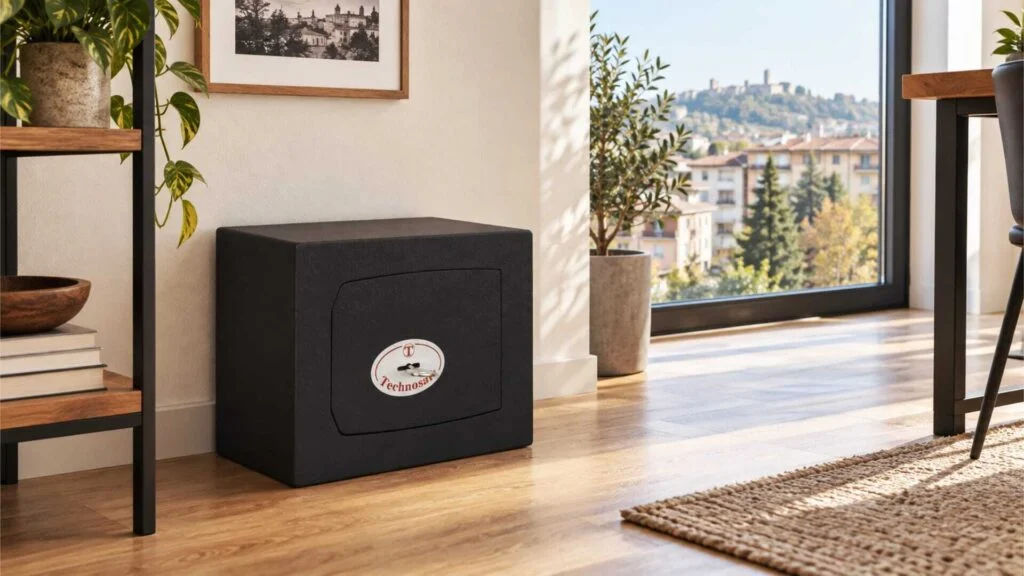 Cassaforte senza opere murarie technosafe moby cover articolo cln safety