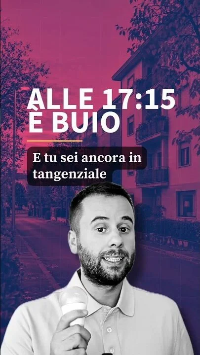 Alle 17:17 è buio e tu sei ancora in tangenziale #Shorts