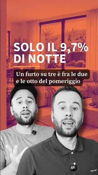 I ladri entrano di notte? Solo il 9,7% dei furti #Shorts