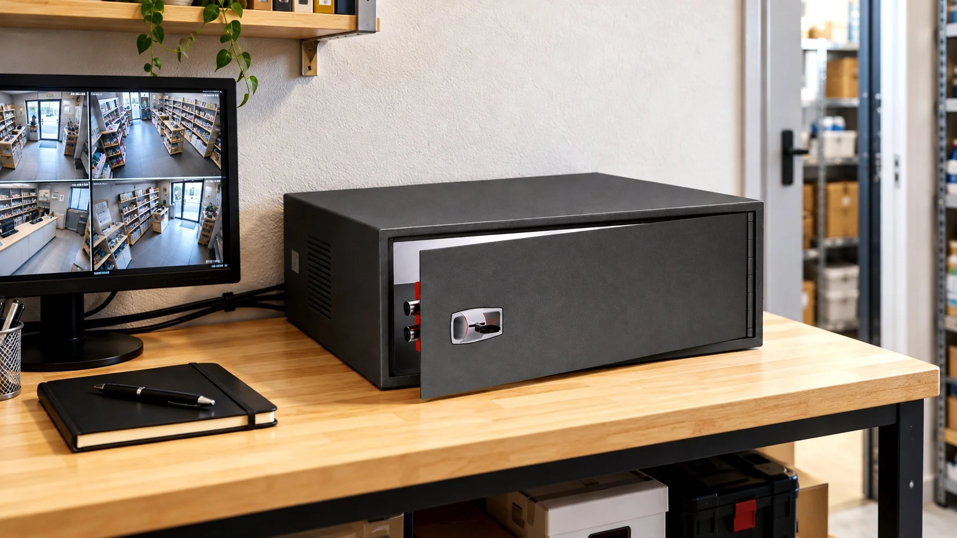 Armadio tvcc proteggere videoregistratore cln safety
