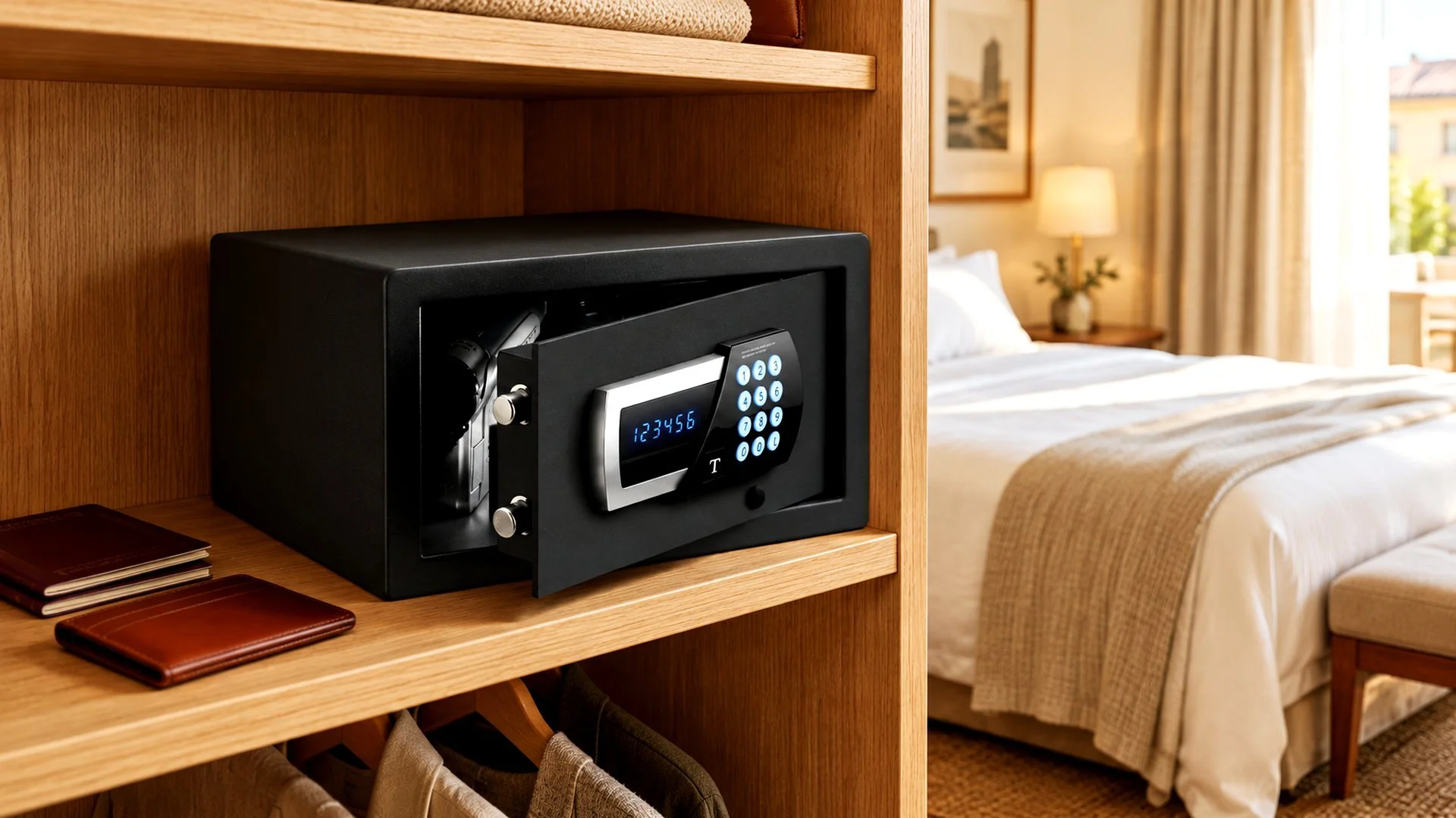 Cassaforte per hotel come sceglierla cln safety