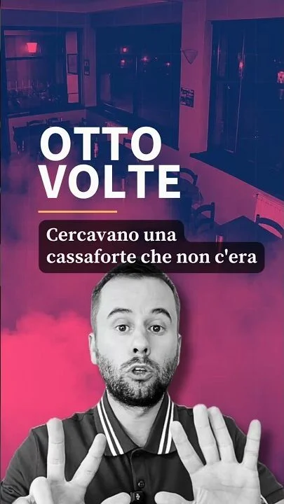 Otto volte nello stesso bar, a cercare la cassaforte #Shorts