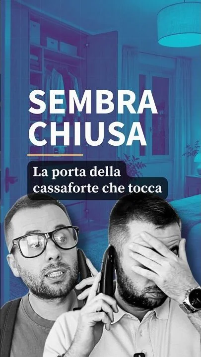 La porta della cassaforte tocca: è chiusa davvero? #Shorts