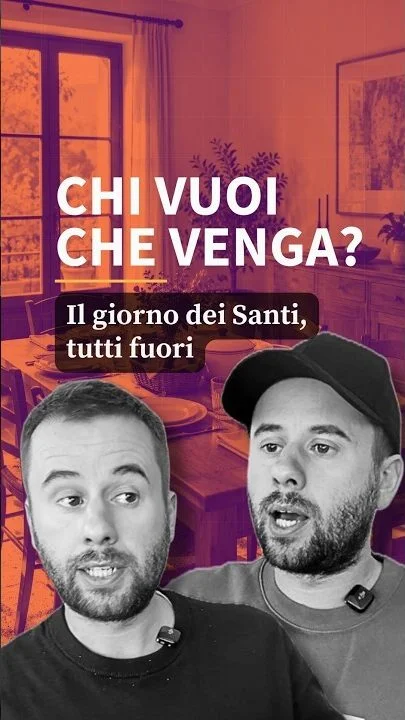 Ognissanti: tutta la famiglia fuori, stesso giorno, stessa ora #Shorts