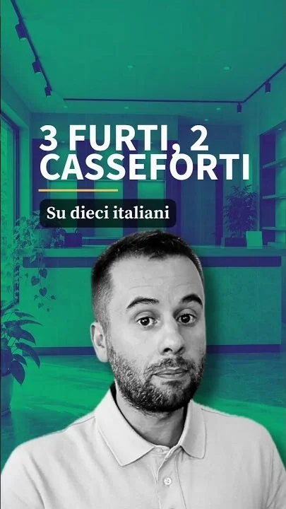 Più italiani hanno subito un furt0 di quanti hanno una cassaforte #Shorts